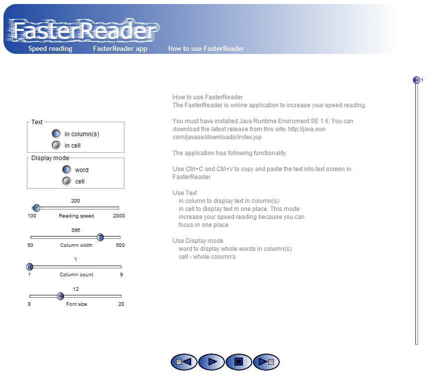 FasterReader